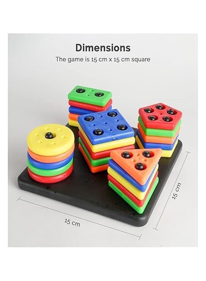 JBM ENTERPRISE Educational & Learning Shape Sorter Toys for Kids Smart Creative Activity Fun & Learning Toy Blocks - Image 2